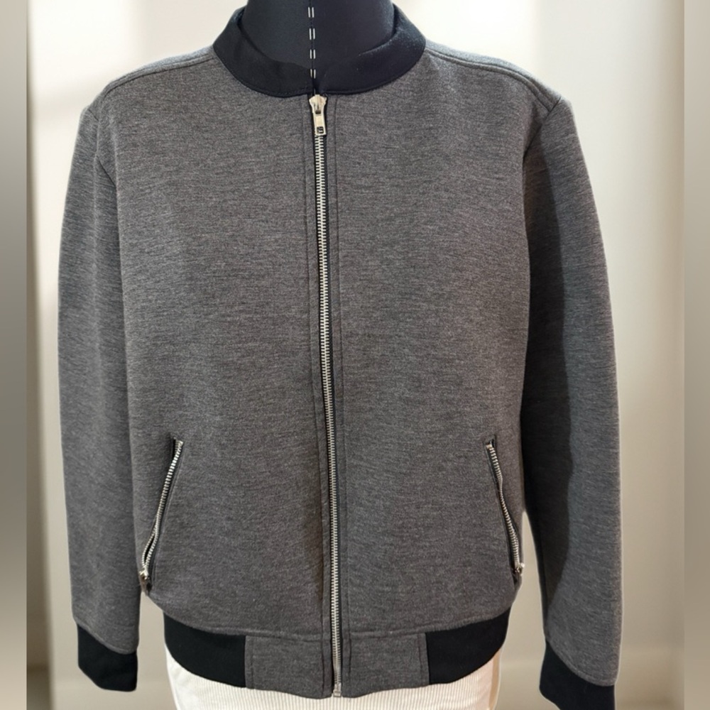 Halogen Charcoal Bomber Jacket